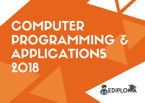 BTE Question Paper of Computer Programming and Applications 2018