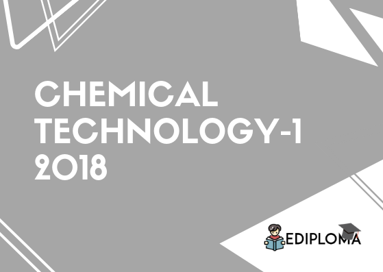 BTE Question Paper of Chemical Technology-1