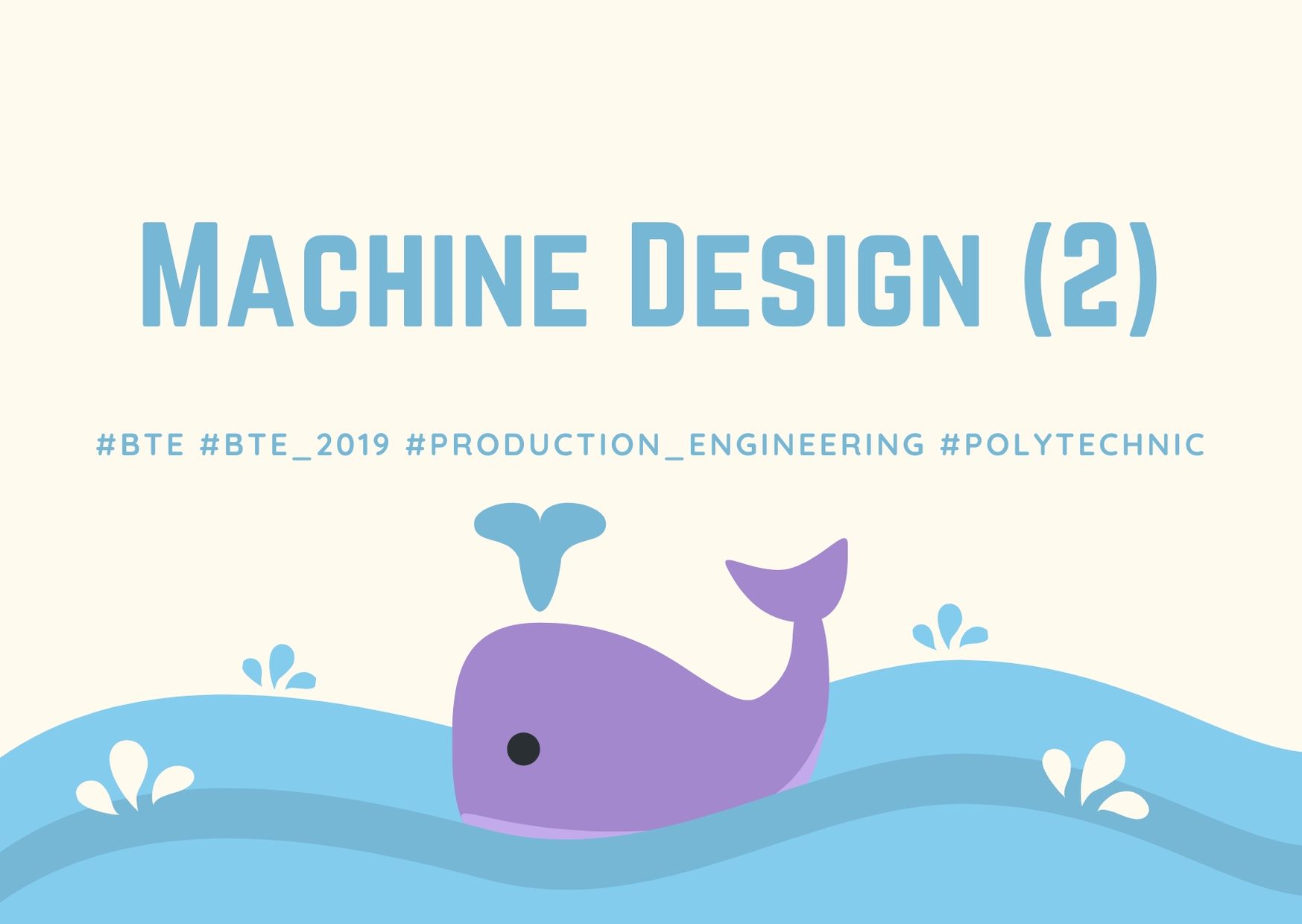 BTE Question Paper of Machine Design (2) 2019 (Production Engineering)