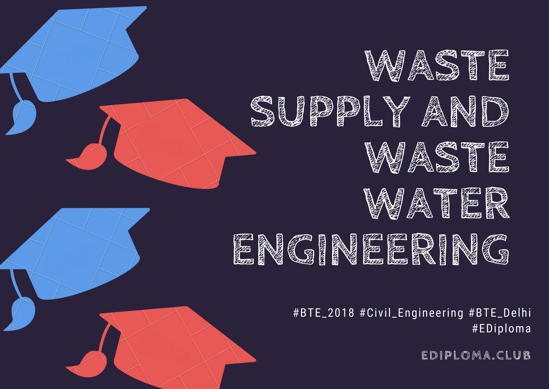 BTE Question Paper of Waste supply and wastewater Engineering 2018