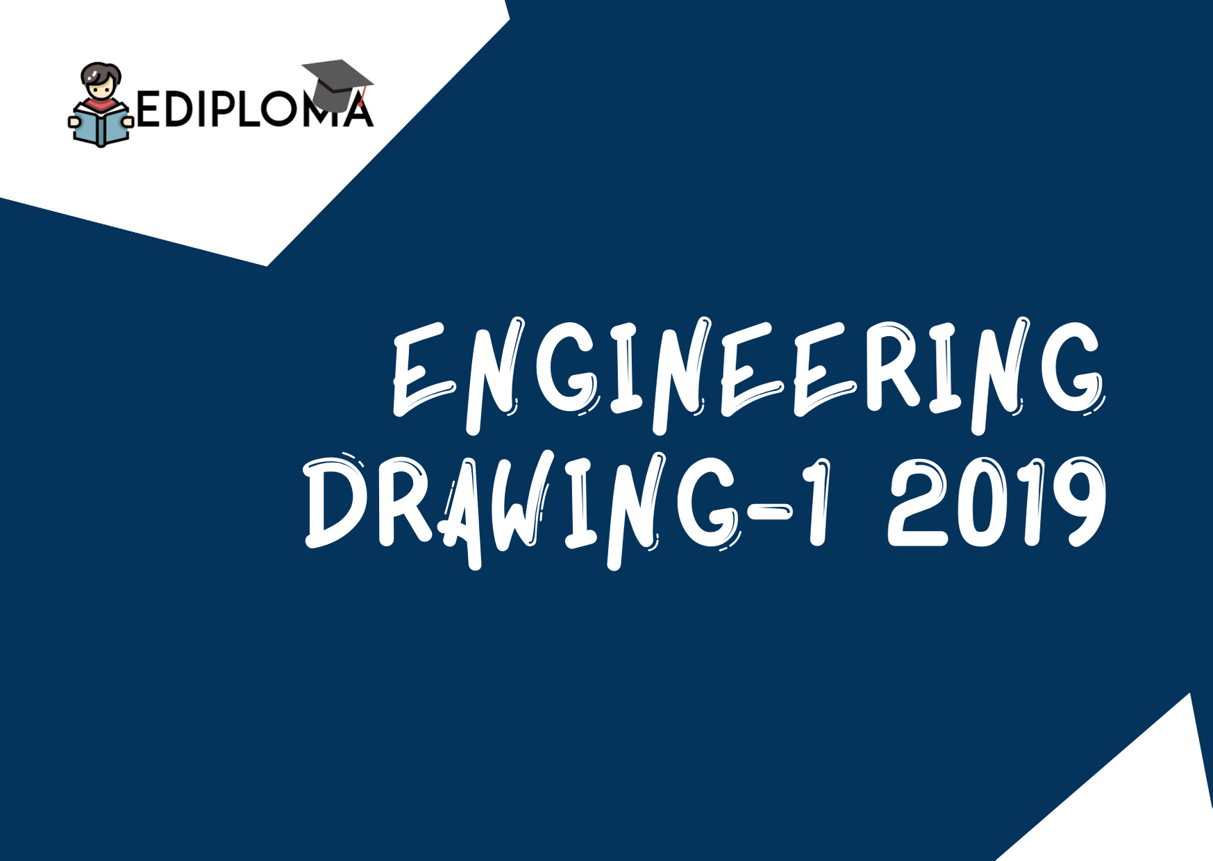 BTE Question Paper of Engineering Drawing-1 2019