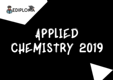Question Paper of Applied Chemistry 2019, 1st Semester Chemical Engineering